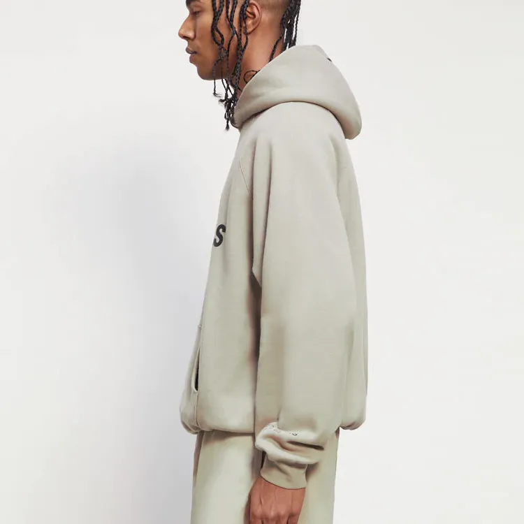 Fear Of God Essentials Pullover Hoodie Applique Logo-3