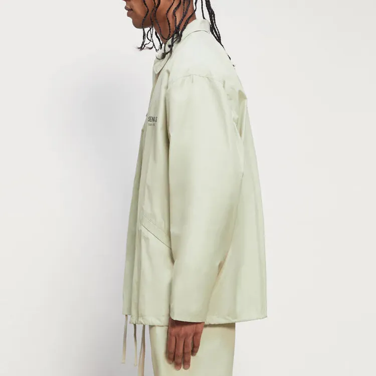 Fear Of God Essentials Jacket Unisex Sage Green-4