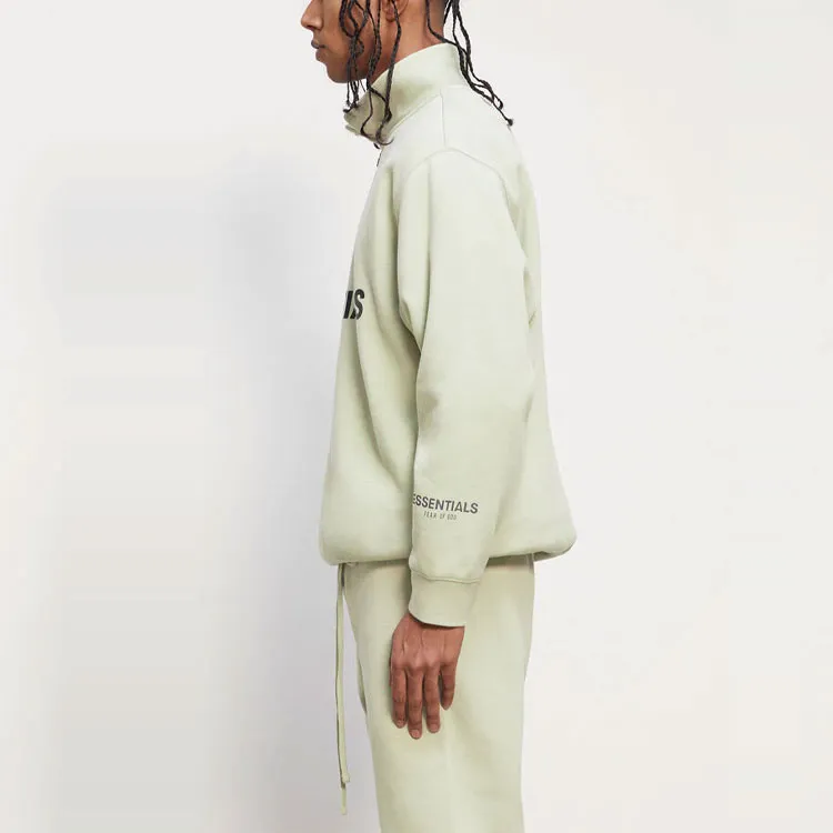 Fear Of God Essentials Sweatshirt Unisex Gray Green-3