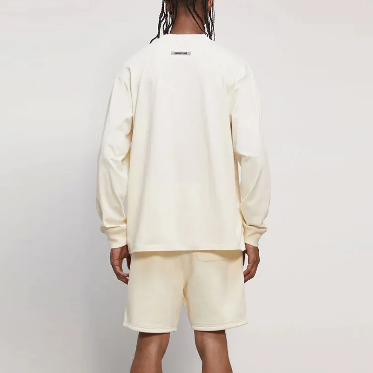 Fear Of God Essentials Sweatshirt Unisex Cream-3
