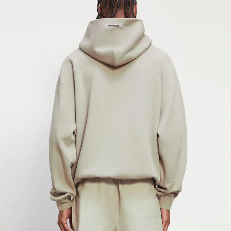 Fear Of God Essentials Pullover Hoodie Applique Logo-2
