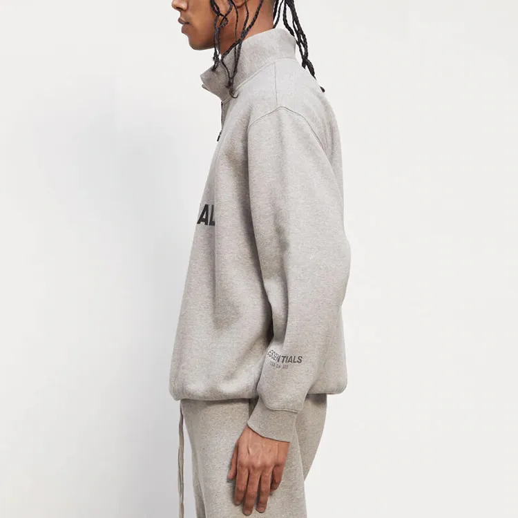 Fear Of God Essentials Half Zip Pullover Sweater-3