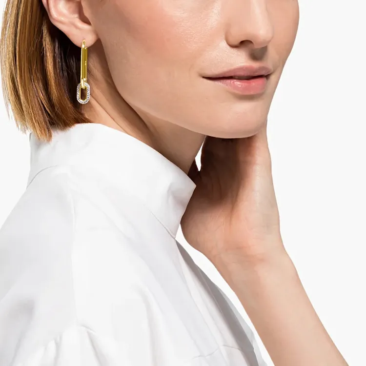 Swarovski Time Earrings Women's-3