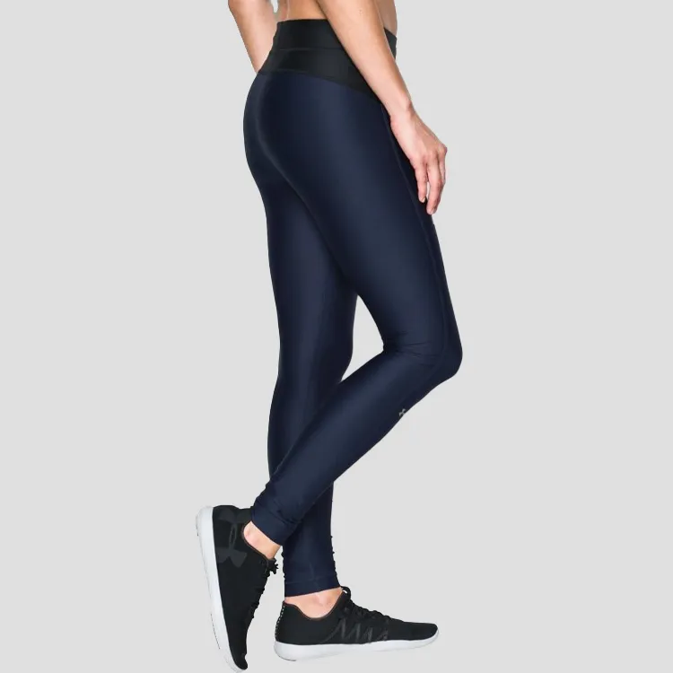 Under Armour HeatGear Yoga Pants Women's Marine Blue-4
