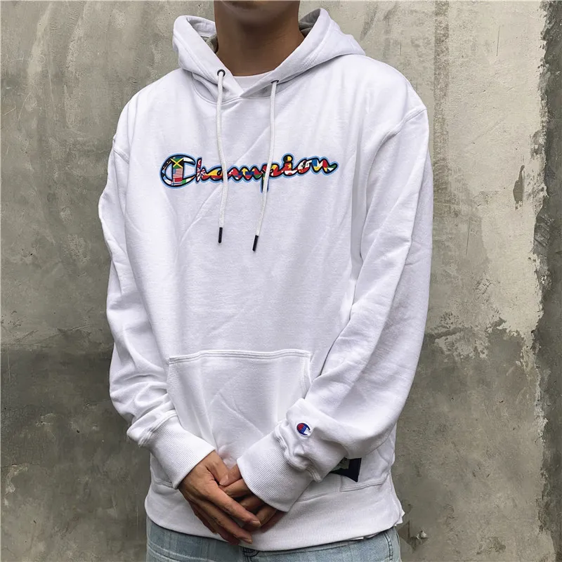 Champion Sweatshirts Unisex White-2
