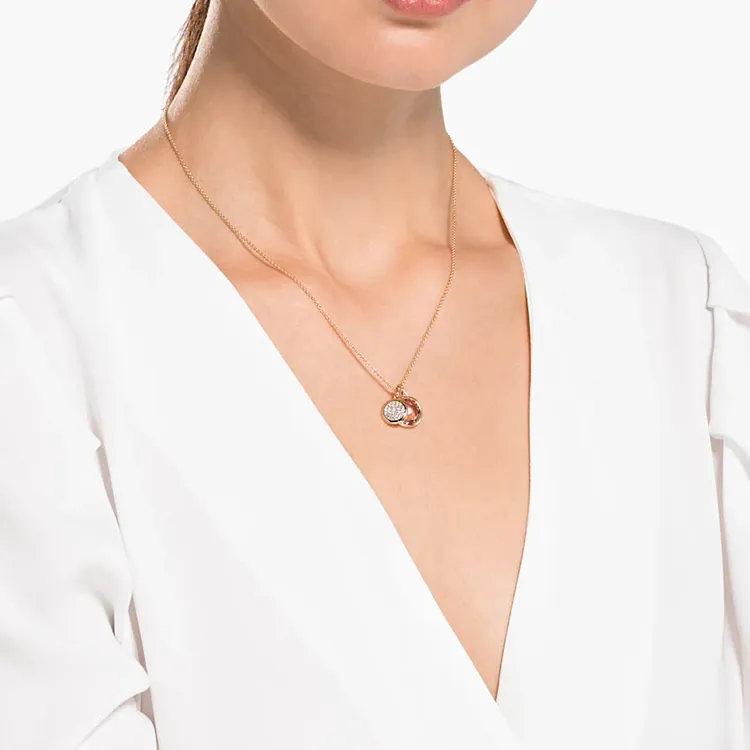 Swarovski Tahlia Rose Gold Plated Necklaces Women's Rose Gold Tone Plated-5