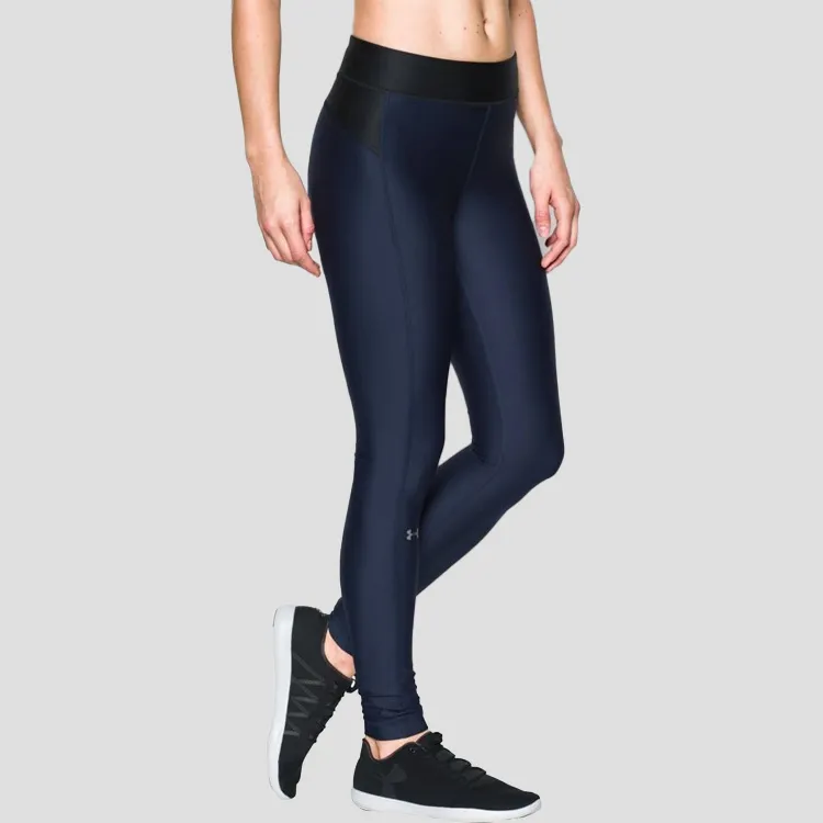 Under Armour HeatGear Yoga Pants Women's Marine Blue-3