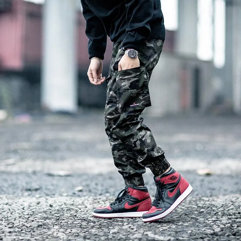 ENSHADOWER Casual Pants Unisex Camouflage-2