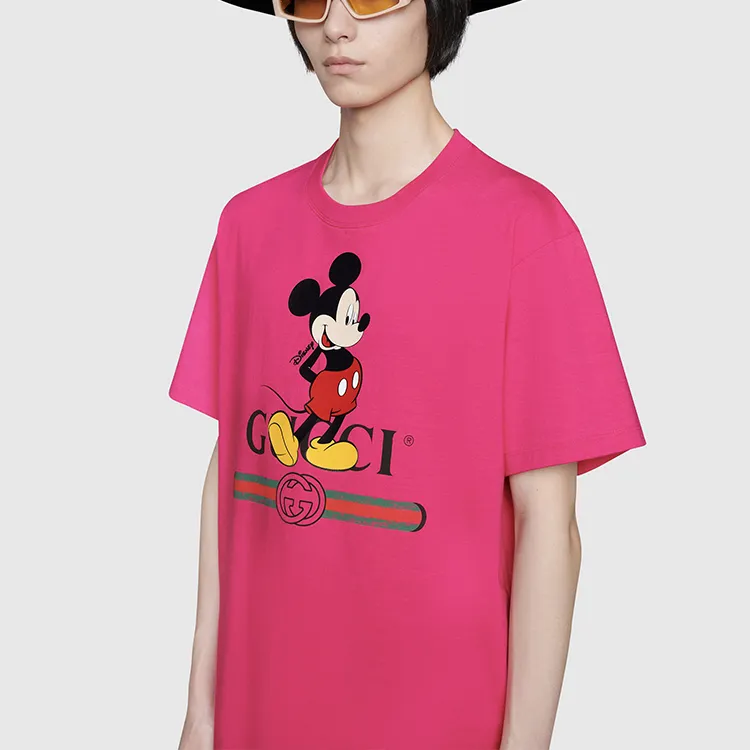 GUCCI X Disney Oversize T Shirt 'Pink'-3