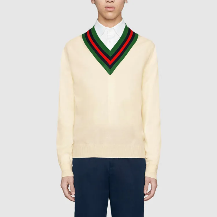GUCCI Sweaters Men White-3