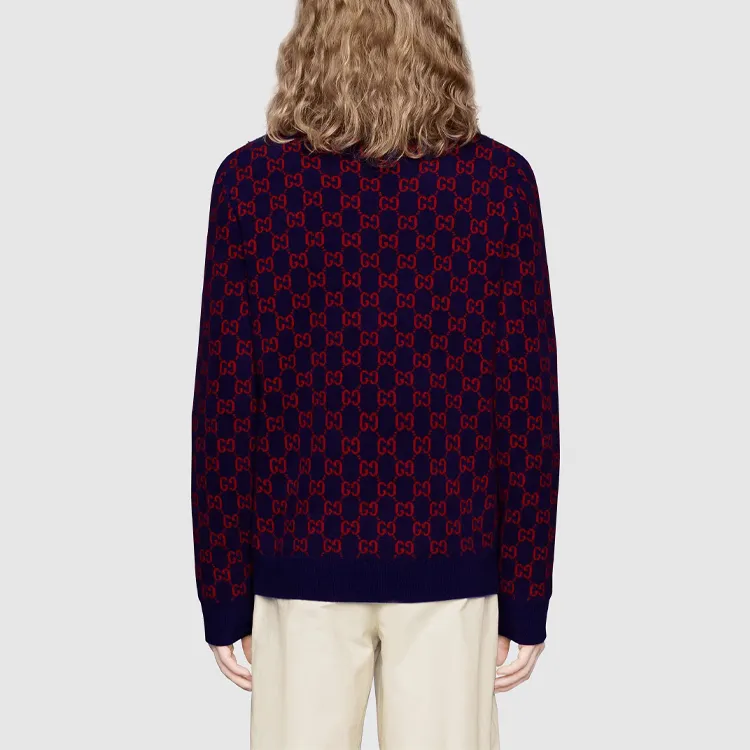 GUCCI Kids Gg Intarsia Jumper-2