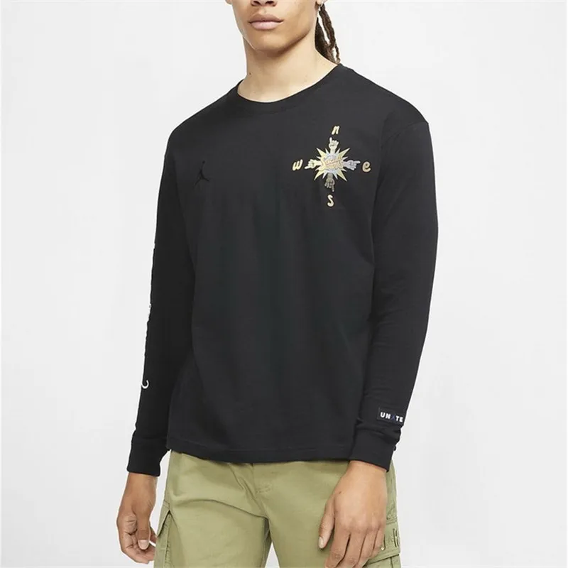 Jordan Sweatshirts Men Black-2