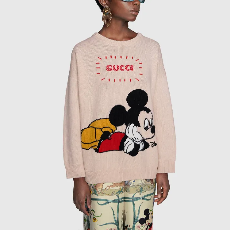 GUCCI Sweater Women's Ivory White-2