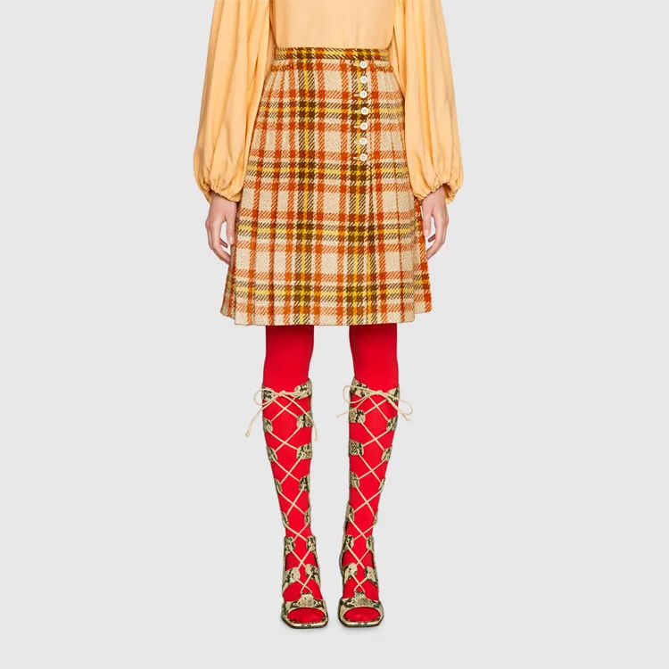 GUCCI Casual Short Skirts Women's Multicolor-1