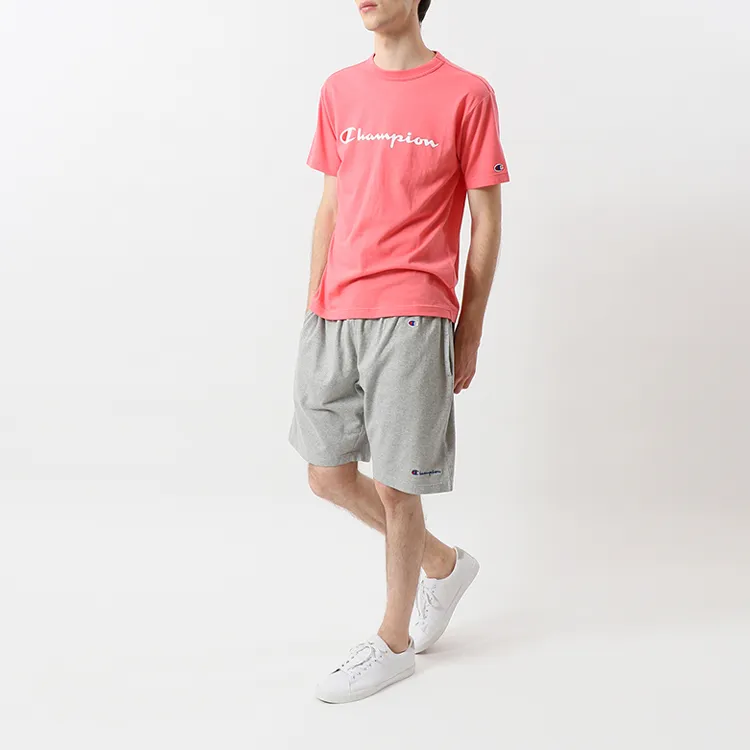 Champion Shorts Japan Version Unisex Light Gray-6