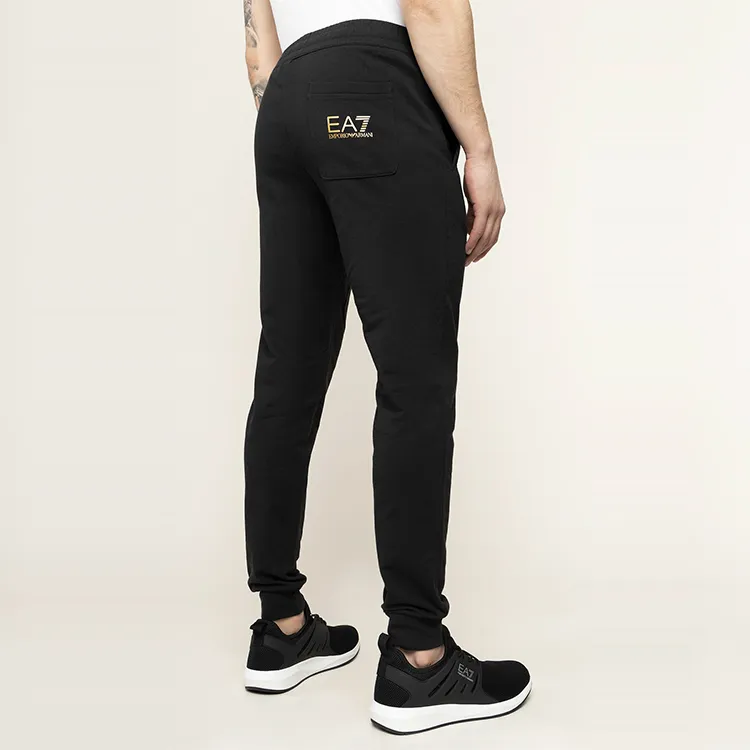 EMPORIO ARMANI Knitted Sports Pants Men's Black-2