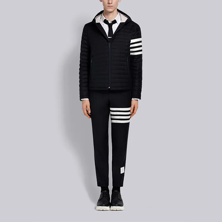 THOM BROWNE· Casual Pants Men's Marine Blue-3