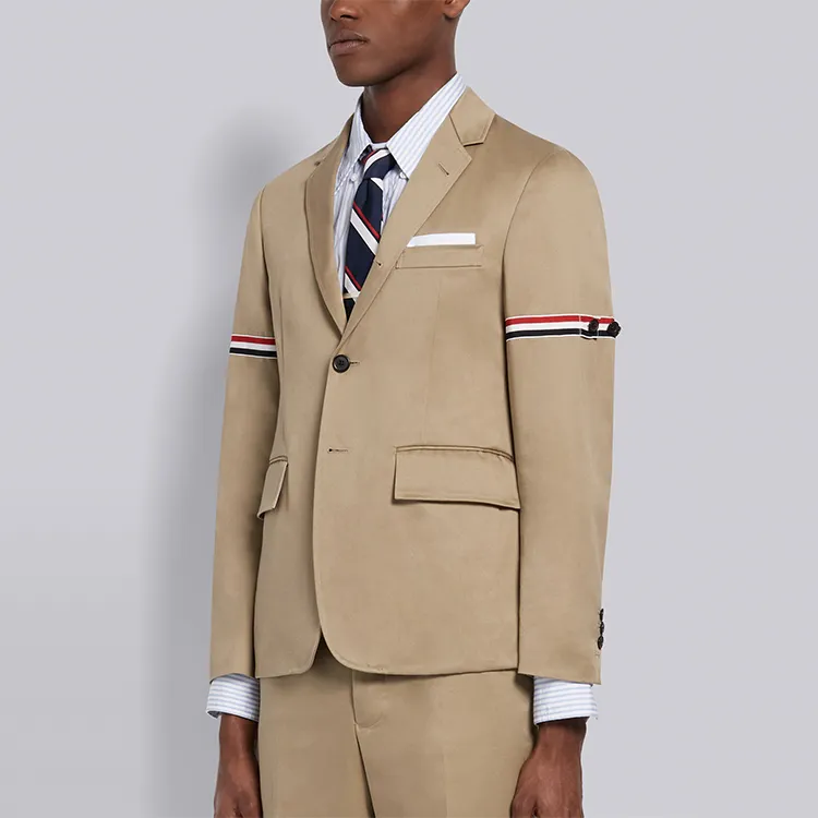 THOM BROWNE· Business Suits Coats Men's Camel-3