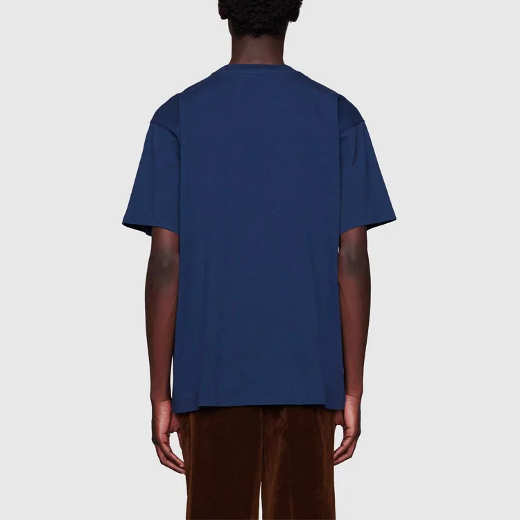 GUCCI T Shirts Men Blue-2