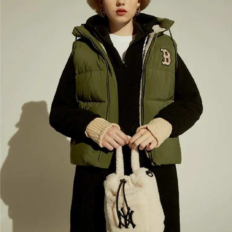 MLB Down Jacket Winter Unisex Army Green-3