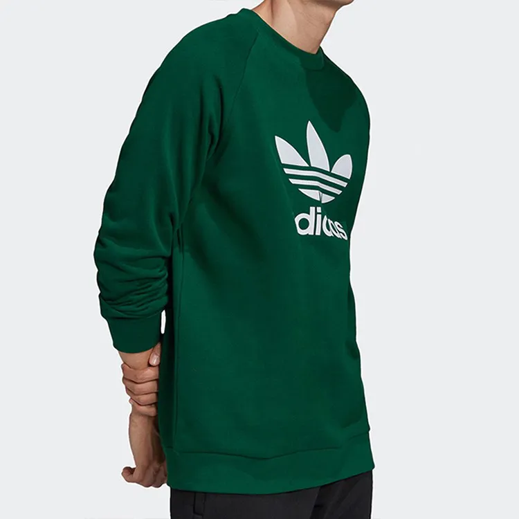 Adidas Originals Trefoil Sweatshirts Men Green-4