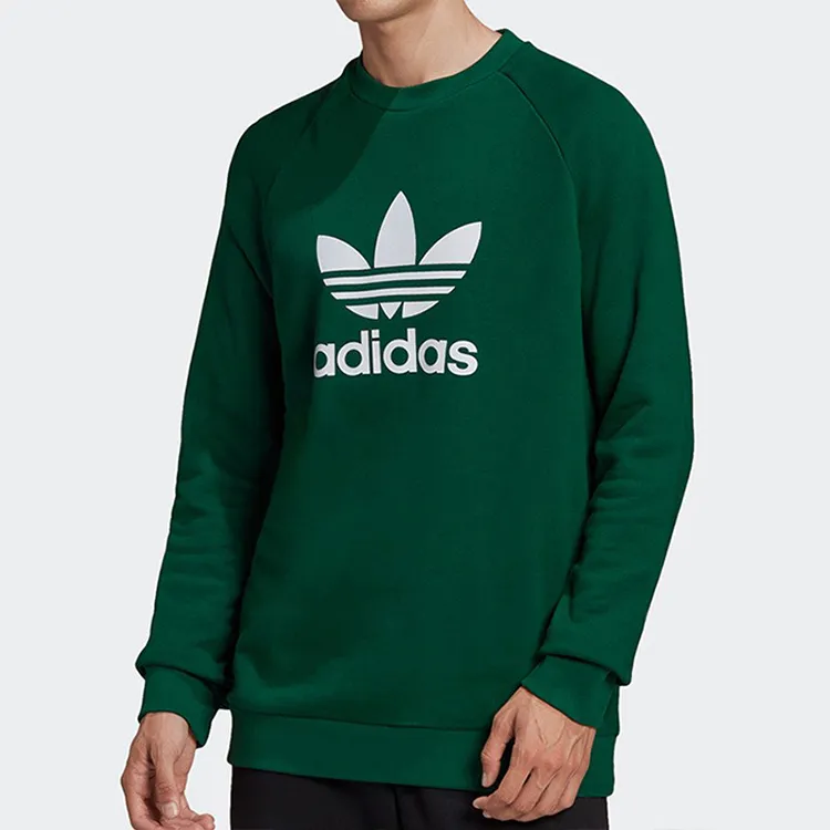 Adidas Originals Trefoil Sweatshirts Men Green-2