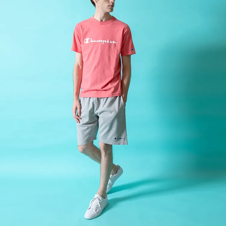 Champion Shorts Japan Version Unisex Light Gray-3