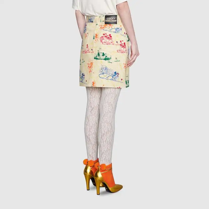 GUCCI FW19 Casual Short Skirts Women's Multicolor-2