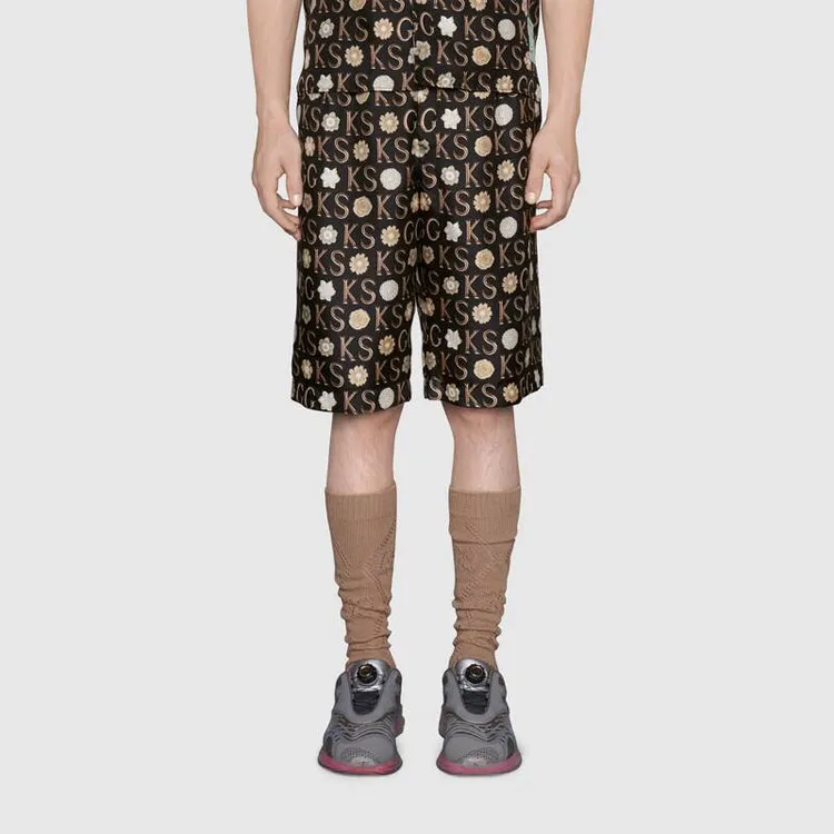 GUCCI X Ken Scott Printed Shorts-3