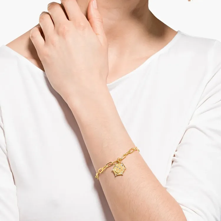 Swarovski Gold Plated Bracelets Women's Gold Plated-4