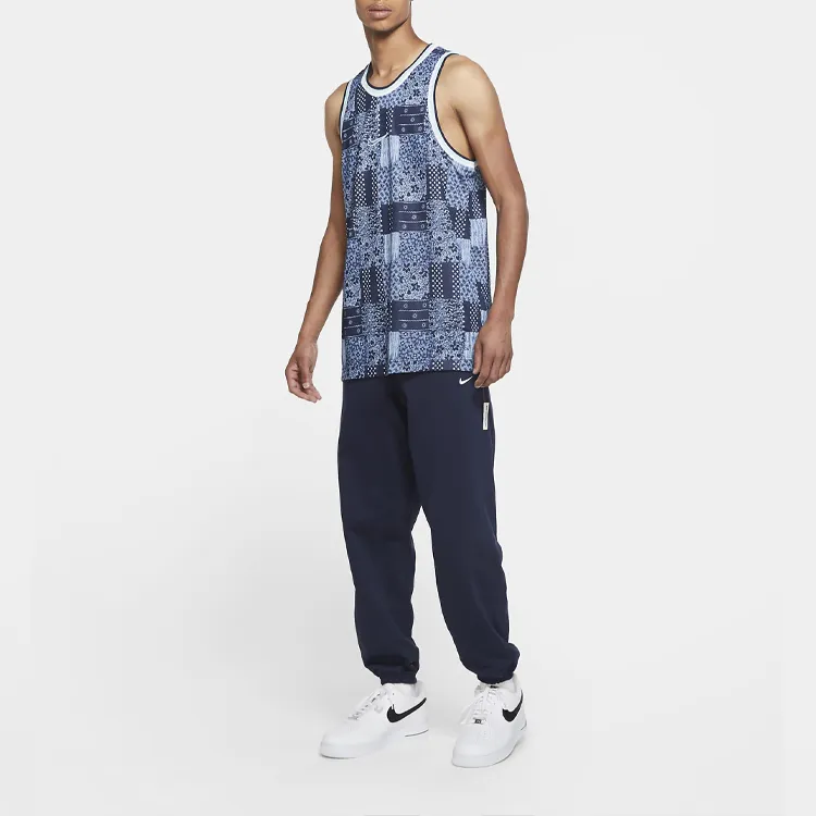 Nike Basketball Jerseys Men Dark Royal Blue-2