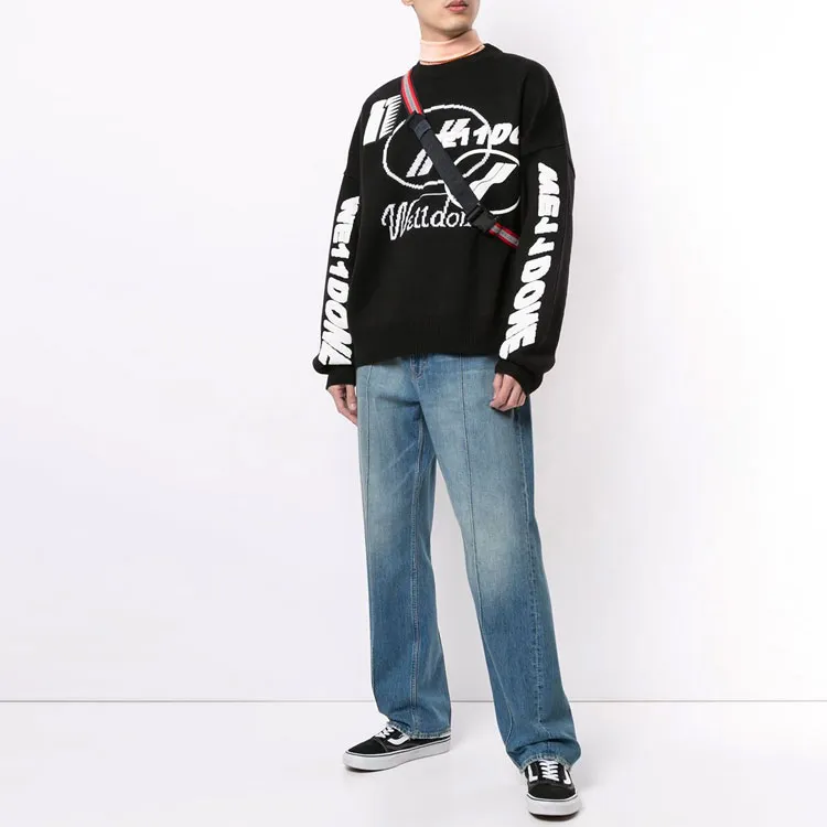 WE11DONE Sweaters Unisex Black-4