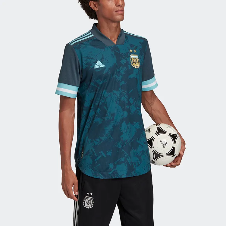 adidas Argentina Away Authentic Jersey Blue-4