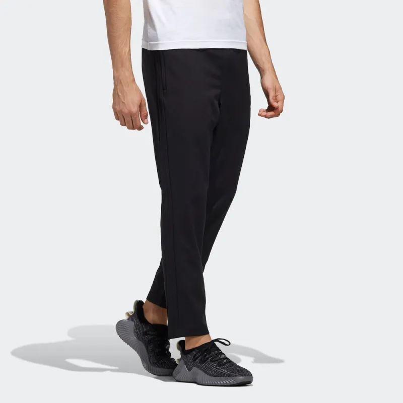 Adidas Knitted Sweatpants Men Black-4