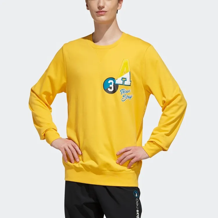 Adidas Neo Sweatshirts Men Gold-2
