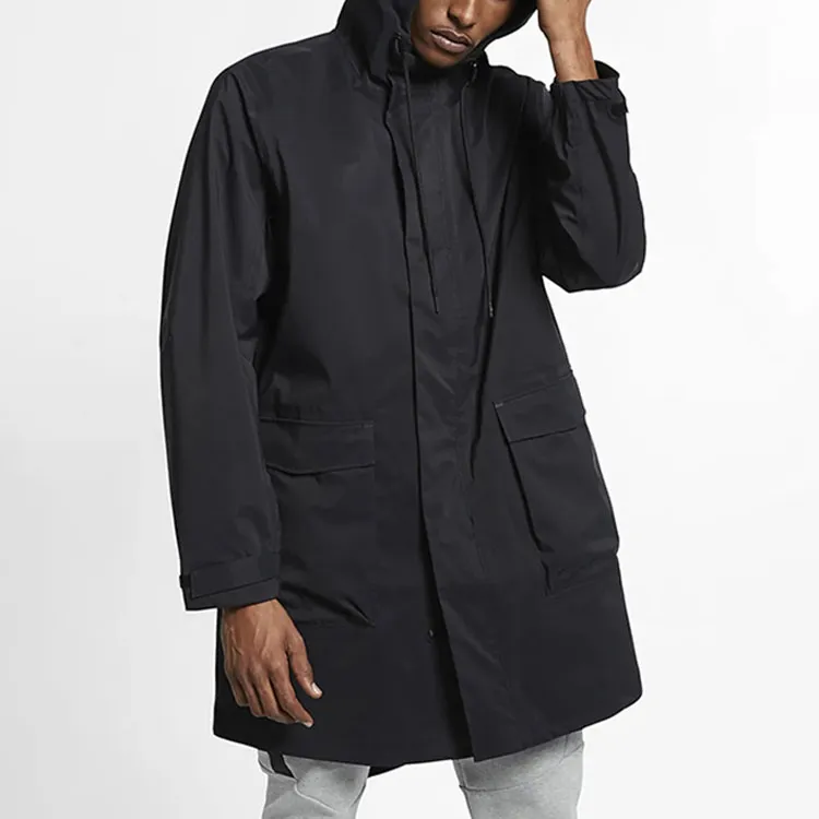Nike Trench Coats Men Black-1