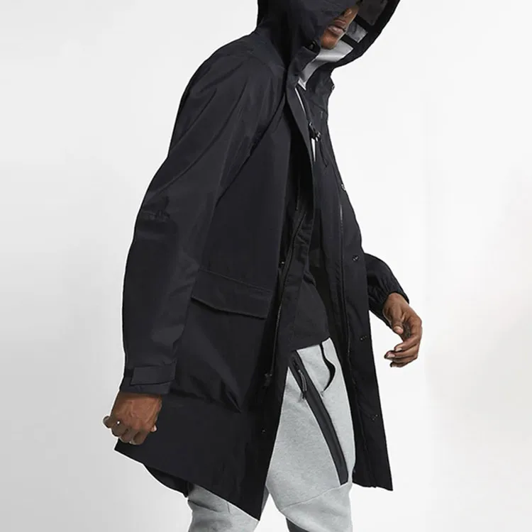 Nike Trench Coats Men Black-3