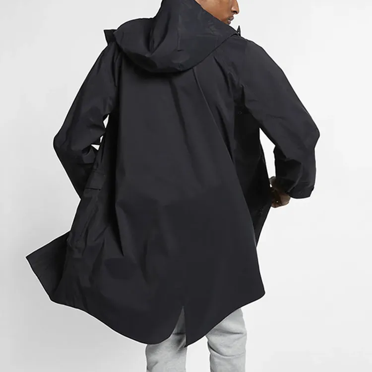 Nike Trench Coats Men Black-2