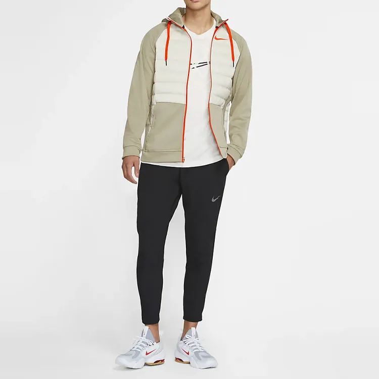 Nike Puffer Jackets Men Mysterious Stone Color-2