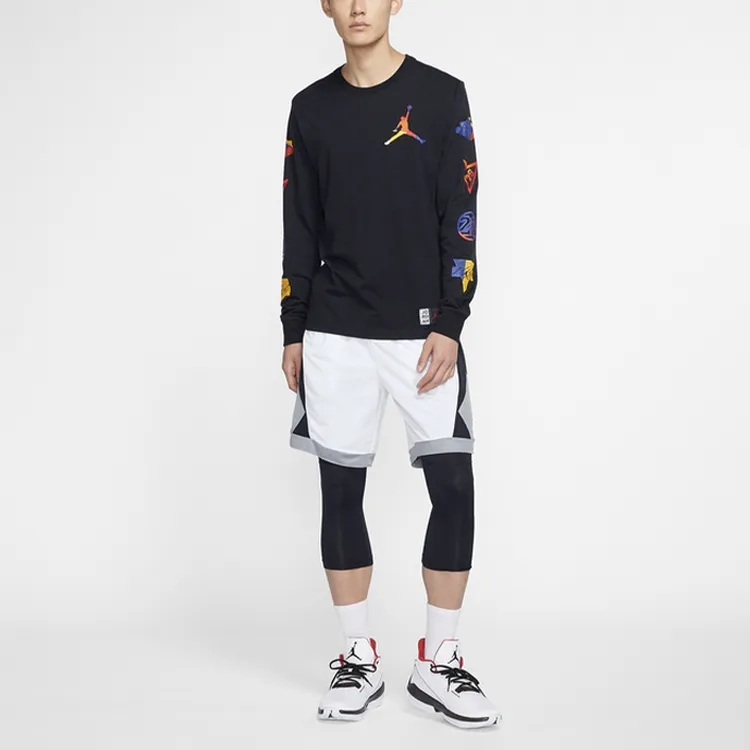Jordan Jumpman Diamond Basketball Shorts Men's White-1
