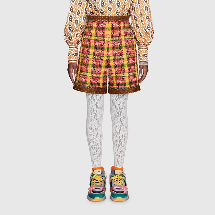 GUCCI Casual Shorts Women's Multicolor-4