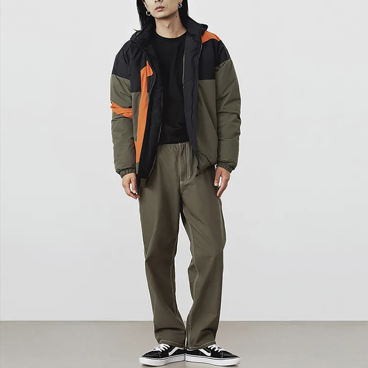 Vans Down Jackets Unisex Army Green-2