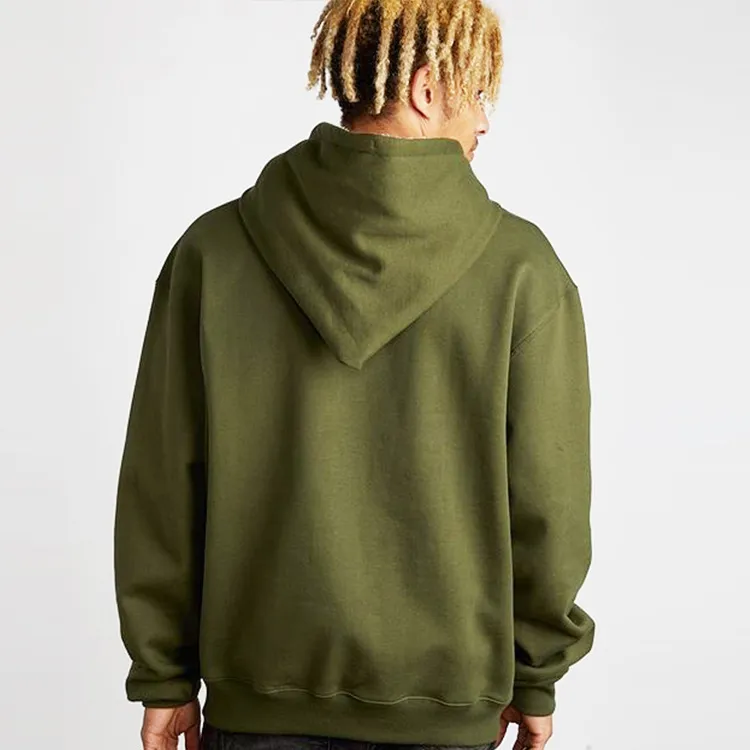 Champion Hooded Regular Sweatshirt US Version Men's Army Green-2