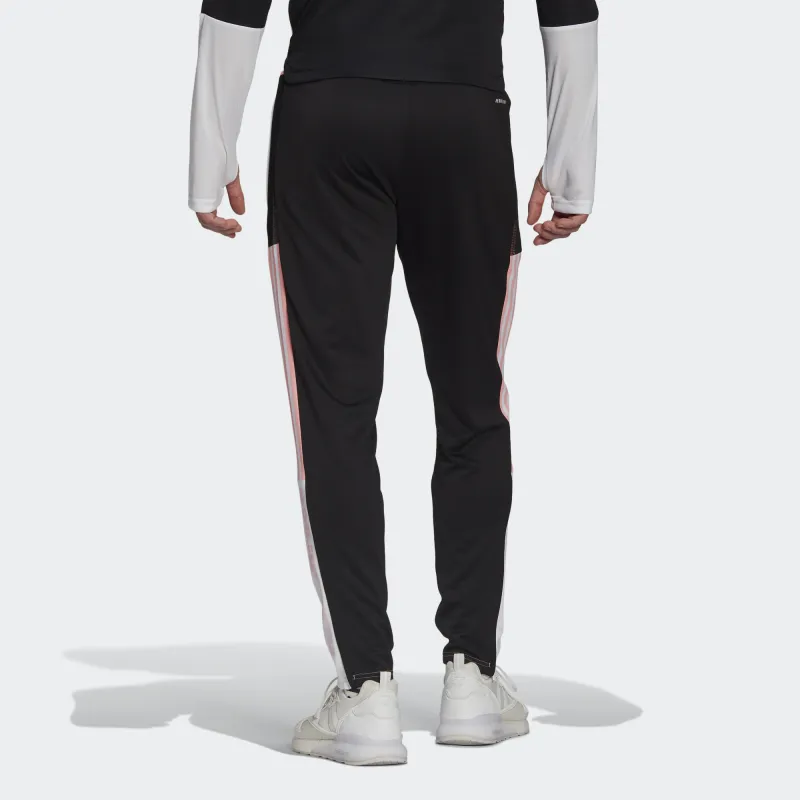 Adidas Knitted Sports Pants Men's White Black Multicolor-2