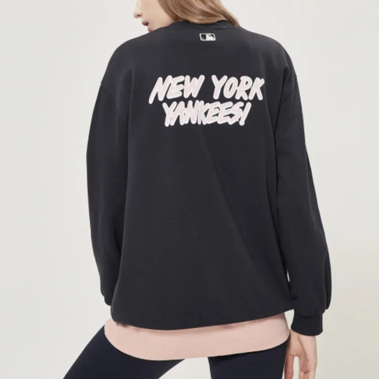 MLB New York Yankees Sweatshirts Unisex Black-3