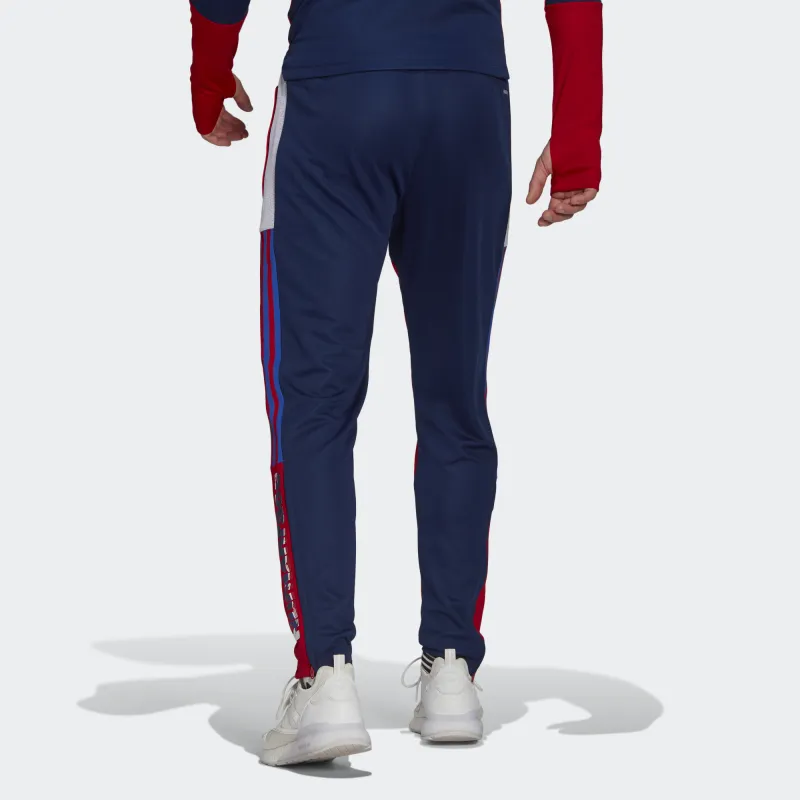 Adidas Bayern Munich Knitted Sports Pants Men's Red-2
