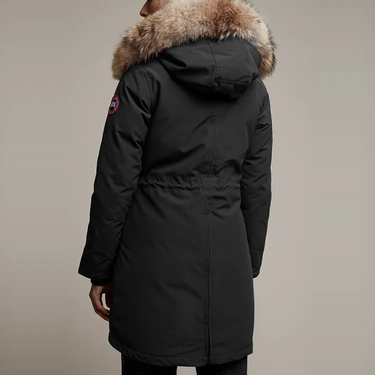 Canada Goose Rossclair Series Down Jacket Women's Black-2