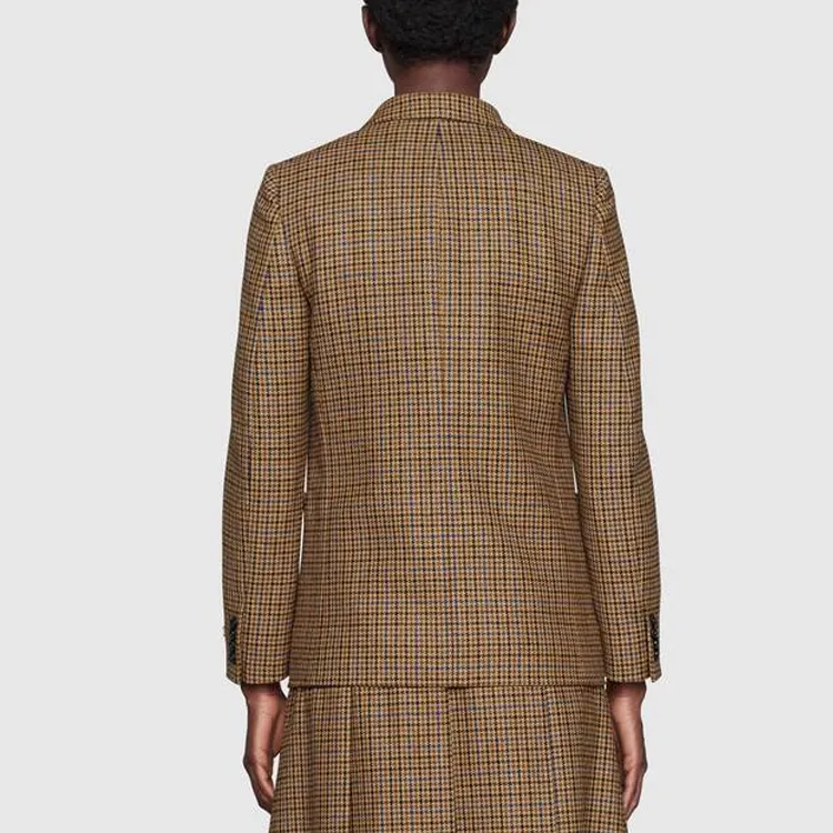 GUCCI Business Suit Coat Women's Brown-2