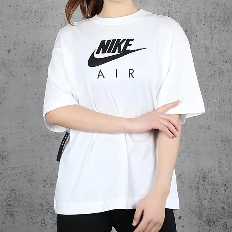 Nike T Shirts Women's White-2