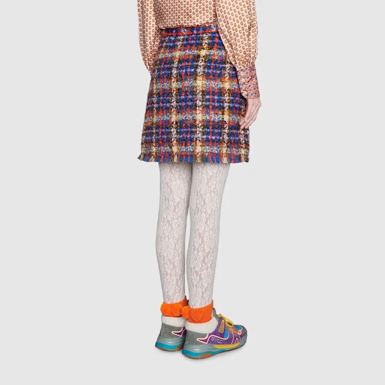 GUCCI Casual Short Skirts Women's Multicolor-3